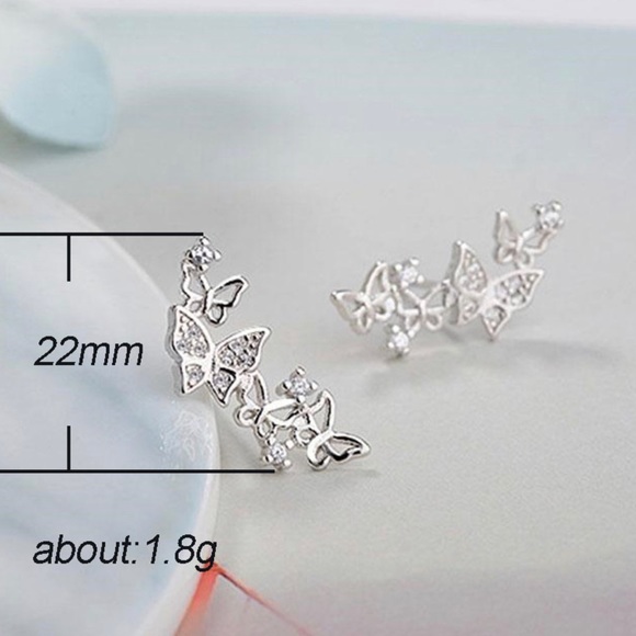 ✨Silver Butterflies✨ - Picture 3 of 5